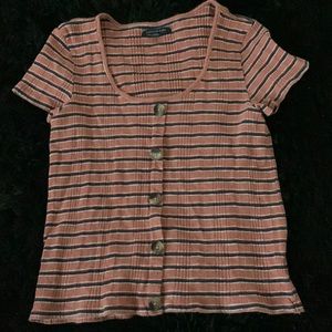 American Eagle Striped Shirt